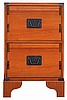Mission Craftsman Hardwood 2 Drawer File Cabinet