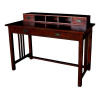 Mission Shaker Craftsman Walnut Desk w/Hutch