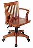 Mission Style Maple Office Chair