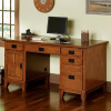 Mission Craftsman Oak Computer Desk