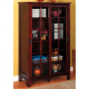 Mahogany Mission Craftsman Bookcase