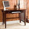 Mission Espresso Birch Computer Desk