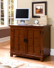 Mission Craftsman Oak Computer Desk Cabinet