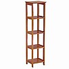 Mission Shaker Honey 5-Shelf Bookcase