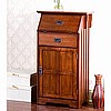 Mission Craftsman Mahogany Secretary Desk