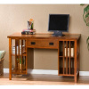 Mission Walnut Computer Desk