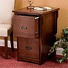 Mission Craftsman Dark Oak File Cabinet