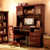 Mission Shaker Cherry Computer Desk w/Hutch