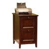 Mahogany Shaker 2 Drawer Filing Cabinet