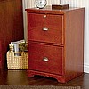 Mission Craftsman Shaker Cherry 2-Drawer File Cabinet