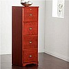 Mission Craftsman Shaker Cherry 4-Drawer File Cabinet