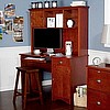 Mission Craftsman Shaker Cherry Computer Desk w/Hutch