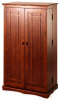Craftsman Mission Large Oak Multimedia Cabinet