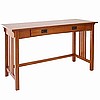 Mission Shaker Craftsman Oak Style Computer Desk
