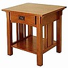 Mission Shaker Craftsman Oak Style Printer Stand