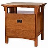 Mission Shaker Craftsman Oak Style File Printer Cabinet