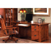 Quarter Sawn Oak Mission Craftsman Computer Desk