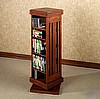 Mission Craftsman Oak CD DVD Tower