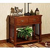 Mission Craftsman Oak Entry Sofa Table