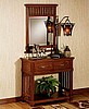 Mission Craftsman Oak Mirror