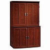 Mission Craftsman Cherry Computer Armoire