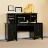 Mission Ebony Computer Desk w/Hutch
