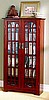 Mission Craftsman Style Cherry Multimedia Cabinet