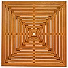 Eucalyptus Hardwood Square Dining Table