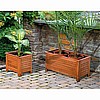 Eucalyptus Hardwood Square Planter
