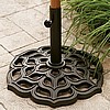Cast Iron Umbrella Stand in Black