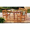 Teak Type Dining Armchair