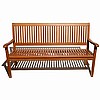 Teak Finish Wood Outdoor 5ft Bench