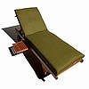 Chaise Lounge Cushion - Green or Floral