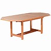 Eucalyptus 8 Person Butterfly Leaf Dining Table