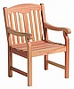 Eucalyptus Wood Garden Armchair