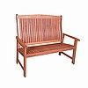Teak Finish Garden Bench