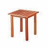 Teak Finish Side End Table