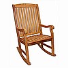 Deluxe Teak Heavy Duty Rocking Chair