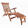 Teak Steamer Recliner Lounge Chair