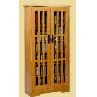 Craftsman Mission 371 CD Oak or Walnut Media Cabinet