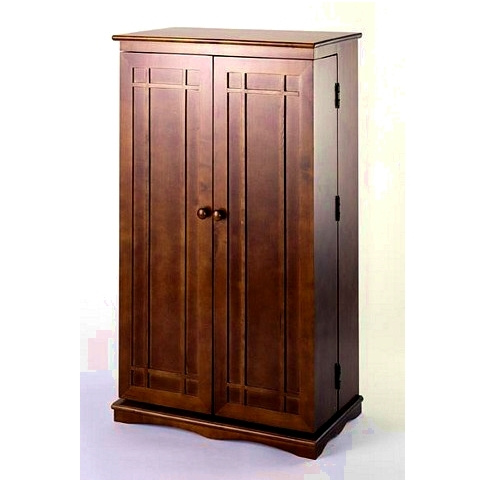 Craftsman Mission Large Oak Multimedia Cabinet