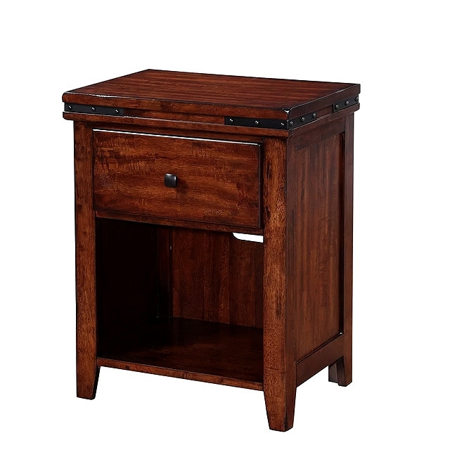 Craftsman Mission Mango 1 Drawer Nightstand