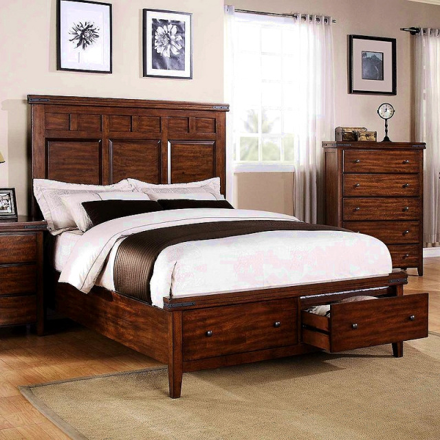 Mission Craftsman Mango Platform King Bed