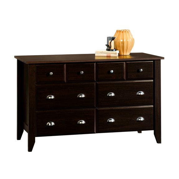 Espresso Shaker 6 Drawer Dresser