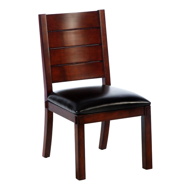 Pair Espresso Shaker Craftsman Dining Side Chair