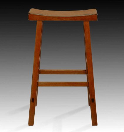 Shaker Mission Saddle Barstool 24" or 29"