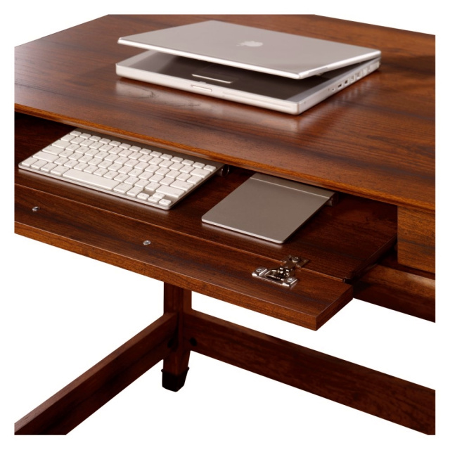 Craftsman Mission Writing Desk w/Wrought Iron