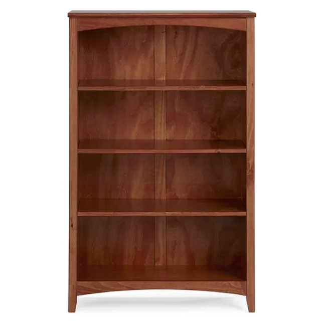 Mission Craftsman Cherry 4 Shelf Bookcase