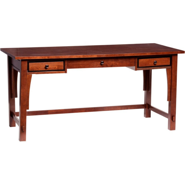 Mission Craftsman Cherry Writing Computer Desk