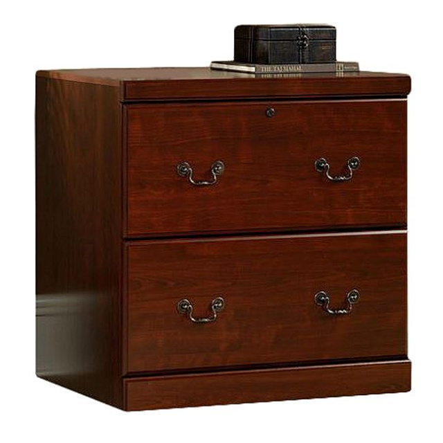 Shaker Dark Cherry Lateral File Cabinet